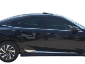 Honda Civic 10 için Cam Çıtası 8 Parça Krom 2016 Ve Sonrası - 2