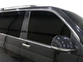 Volkswagen Multivan T5.5 için Cam Çerçevesi 14 Parça Krom (U.Ş) Tek Sürgü 2010 Ve Sonrası thumbnail 4