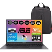 Asus Vivobook 16X K3605ZC-N1013W I5-12450H 16GB 1tb SSD RTX3050 16 Fullhd W11H Bilgisayar Snertech Ç.Hediye thumbnail 1