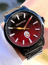 EG1068.680 Quantum Galatasaray Lisanslı 10 Atm Suya Dayanıklı Çelik Kordon Taraftar Kol Saat - 6