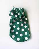 Mega Dots Green Köpek Kapşonlu Yağmurluk Orta ve Büyük Irklar İçin - 7