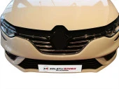 Renault Megane 4 için Sedan Ön Panjur 5 Parça Krom 2017 Ve Sonrası thumbnail 1