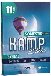 11. Sınıf Sayısal Sömestır 1. Dönem Kamp Kitabı Bes Yayınları - 1