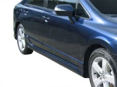 Honda Civic 8 için Marşpiyel 2 Parça Fiber 2006-2011 thumbnail 1