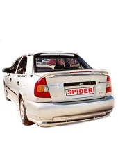Hyundai Accent Spoiler için Cam Üstü Fiber 2000-2003 - 1