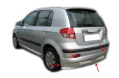 Hyundai Getz Arka için Tampon Altı Telli Fiber 2002-2011 - 1