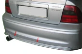 Opel Vectra B için Arka Orta Tampon (Difüzör) Fiber 2001-2002 - 1