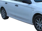 Peugeot 301 Marşpiyel için 2 Parça Fiber 2013 Ve Sonrası thumbnail 1