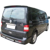 Volkswagen Transporter T5.5 için Arka Tampon Altı (Paçalıksız) 2 Parça Fiber 2010-2015 - 1