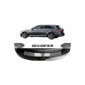 Audi A4 B8 için Arka Tampon Eşiği Krom Sw 2009 Ve Sonrası thumbnail 2