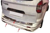 Ford Courier Arka için Tampon Altı Difüzör Md. Fiber 2014 Ve Sonrası - 2