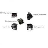 Kamera Ledli Su için Geçirmez Gece Görüşlü(Ma-629)/Gual58 thumbnail 4