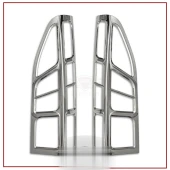 Peugeot Tepee Stop için Çerçevesi 2008-2016 ABS Krom - 1