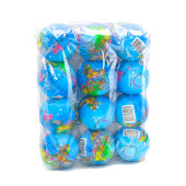 Stres Topu Dünya Haritalı 6 Cm 12 Adet - 3