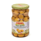 Cebel Kırma Yeşil Zeytin 400 Gr Cam - 1