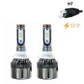 Space LED Far için Ampulü Beyaz H7 36W 4800Lm 12V / Laam803 - 1