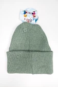 Hanece Kids Mint Yeşili Kedi Nakışlı Kız Çocuk Bere - 2