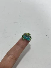 El Yapımı Mini Murano Cam Kurbağa Biblo A161-07 thumbnail 4