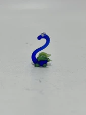 El Yapımı Mini Murano Cam Dinozor Biblo A164-10 thumbnail 2