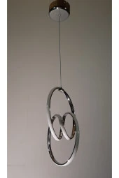 Sidney Krom Modern Tekli Sarkıt Ledli Avize - 2