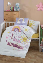 Clasy Bebek Nevresim Takımı Sun Love - 1