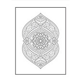 Sayılarla Mandala Boyama Kitabı (100 Süper Mandala) - 5