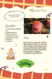 Organik Besleyici Bebek Pancarlı Krep Karışımı 400 G 4 Tahıllı - 2