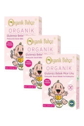 Organik Bahçe Organik Glutensiz Bebek Mısır Unu 250 Gr 3'lü - 1