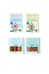 Organik Bebek Şehriye, Çorbalık Karışım, Ruşeymli Irmik, Glutensiz Pirinç Unu 4'lü Set - 1