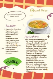 Organik Glutensiz Sebze Çorbası 100 gr - 2