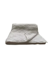 Banyo Havlusu - Beyaz- Jakarlı - Banyo Havlusu - 1