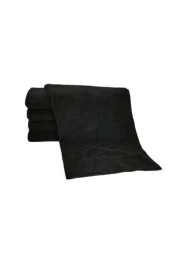 Siyah Polar Şal Cafe Resturant Toptan Polar Şal 5 Adet - 1