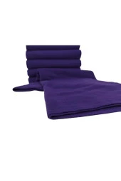 Mor Renk Polar Şal Cafe Restaurant Otel Şal 10 Adet - 2