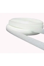 Beyaz Cırt Bant 2 Çift Taraflı Cırtlı 2 Cm Genişliğinde 1 Metre - 1