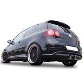 Volkswagen Golf 5 için (2003-2009) R32 Arka Tampon Eki - Difüzör (Plastik) - 1