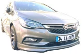 Opel Astra K için 2016 Sonrası Ön Tampon Ek (Plastik) - 1