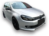 Volkswagen Golf 6 için 2009 - 2012 Ön Tampon Ek (Plastik) - 1