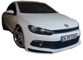 Volkswagen Scirocco (2009-2014) için Je Design Ön Tampon Ek (Plastik) - 1