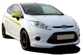 Ford Fiesta (2008-2013) için Makyajsız Ön Tampon Ek (Plastik) - 1