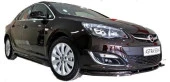 Opel Astra J için Hatchback - Sedan Uyumlu (2013-2015) Makyajlı Ön Tampon Altı Lip (Plastik) - 1