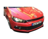 Volkswagen Scirocco (2009-2014) için Ön Tampon Altı Lip (Plastik) - 1