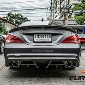 Mercedes W117 Uyumlu Cla Serisi Amg Piecha Arka Tampon Difüzör - 1