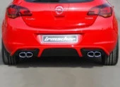 Opel Astra J için Hatchback Irmscher Difüzör - 1
