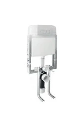 Turkuaz Ova Gömme Rezervuar Set +buton+vana Uyumlu - 2