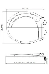 Nova Oscar Thermoplast Yavaş Kapanan Klozet Kapağı - 3