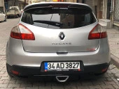 Renault Megane 3 için Rs Egzoz Görünümlü Difüzör4 Kapı (Plastik) - 1