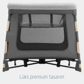 Maxi Cosi Swift 3'ü Bir Arada Beşik Seyahat Yatağı Oyun Parkı Beyond Graphite Eco - 10