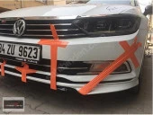 Volkswagen Passat 14+ için Ön Ek - 1