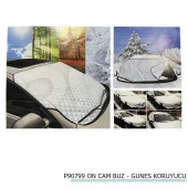 Opel Astra G için Ön Cam Buz - Güneş Koruyucu - 1