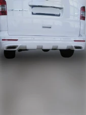 Volkswagen T7 Difüzörlü için Arka Karlık Tampon Eki Boyalı thumbnail 2